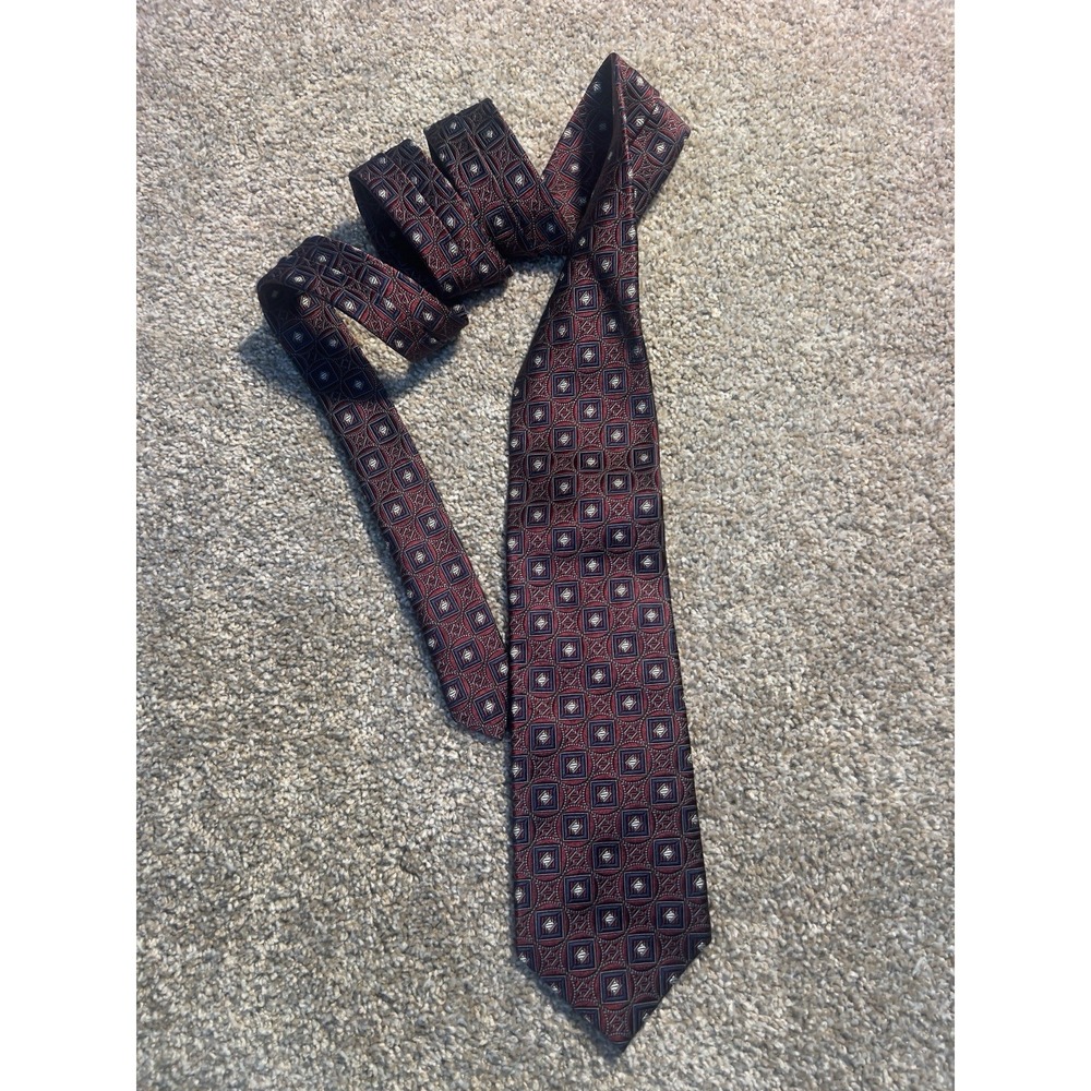 JZ Richards Silk Necktie Hand Made In The USA